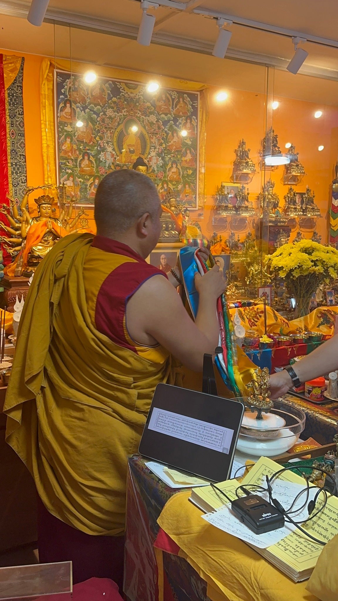 Mahakala Wealth Vase Puja