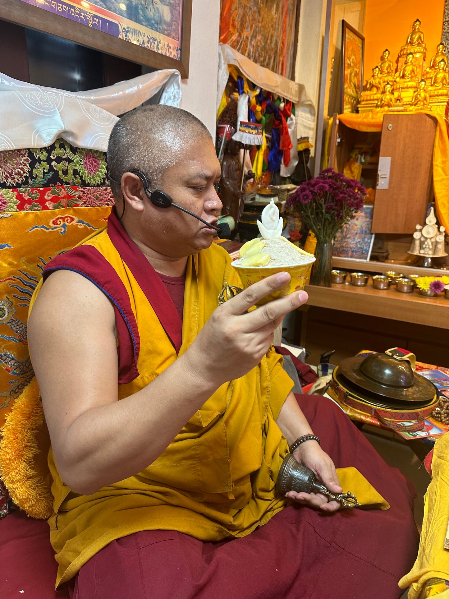 Mahakala Wealth Vase Puja