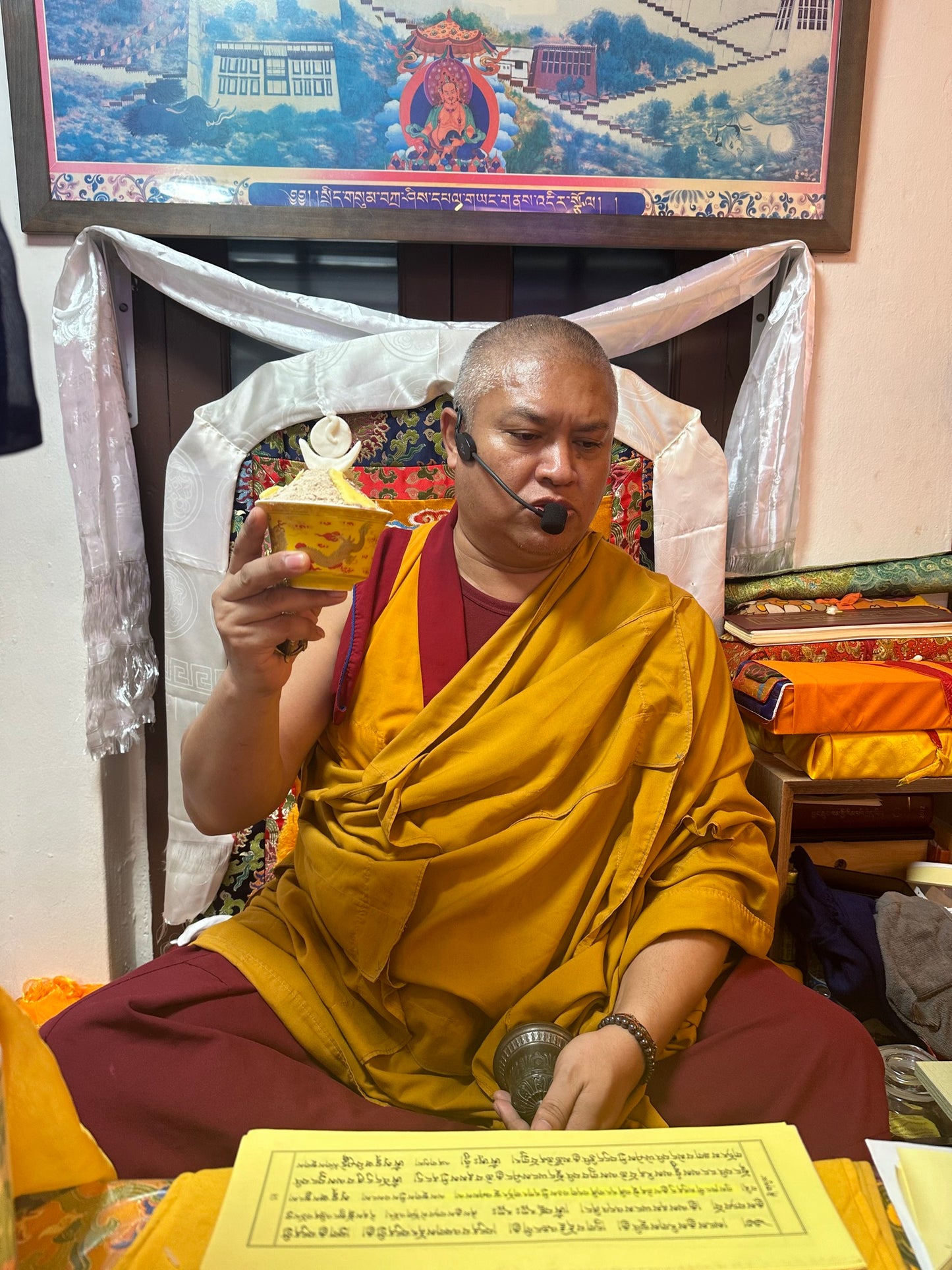 Mahakala Wealth Vase Puja