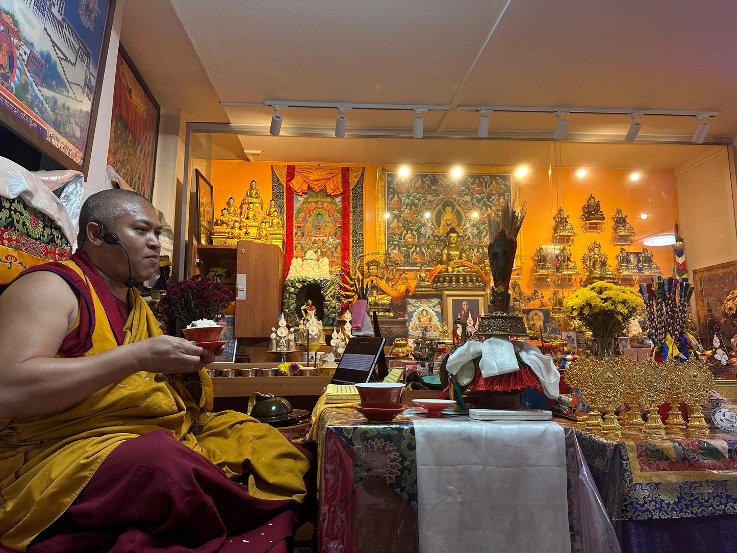 Mahakala Wealth Vase Puja