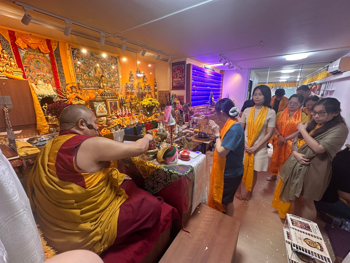 Mahakala Wealth Vase Puja