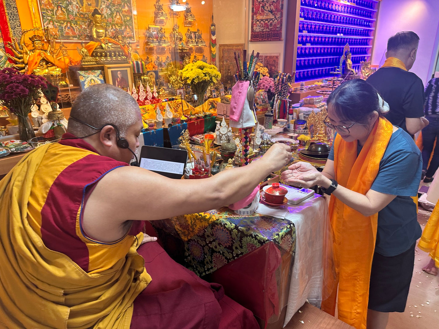 Mahakala Wealth Vase Puja