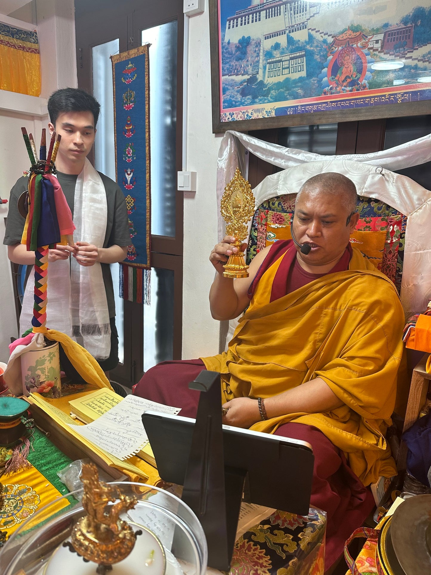 Mahakala Wealth Vase Puja