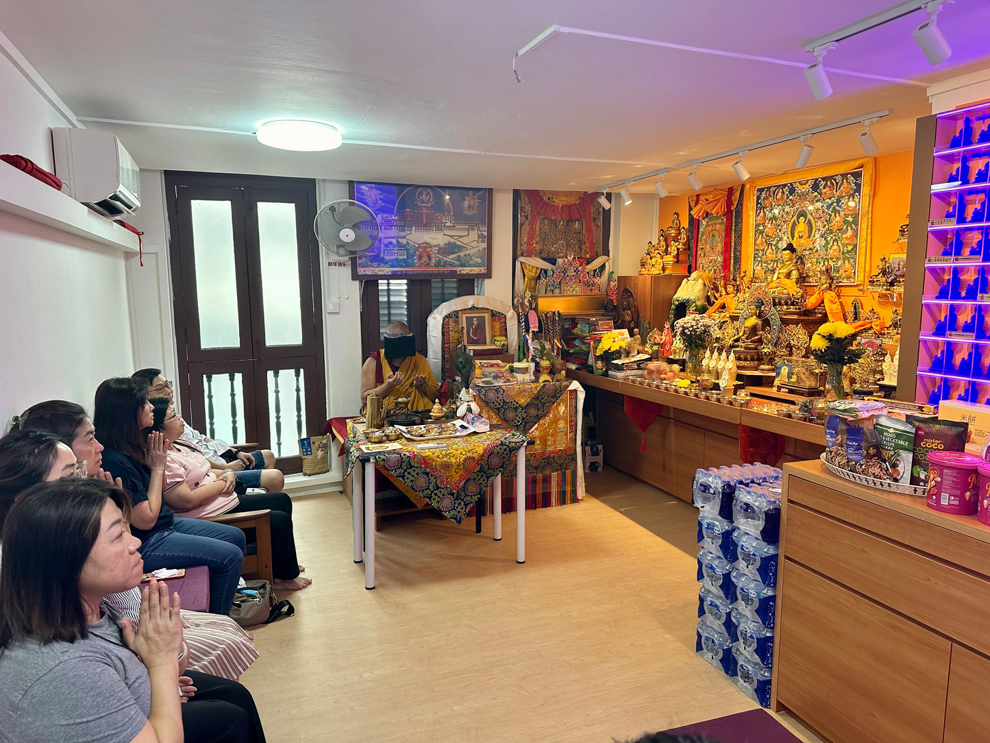 Lenchak Karmic Debt, 4 Element Torma & Protector Offering Puja