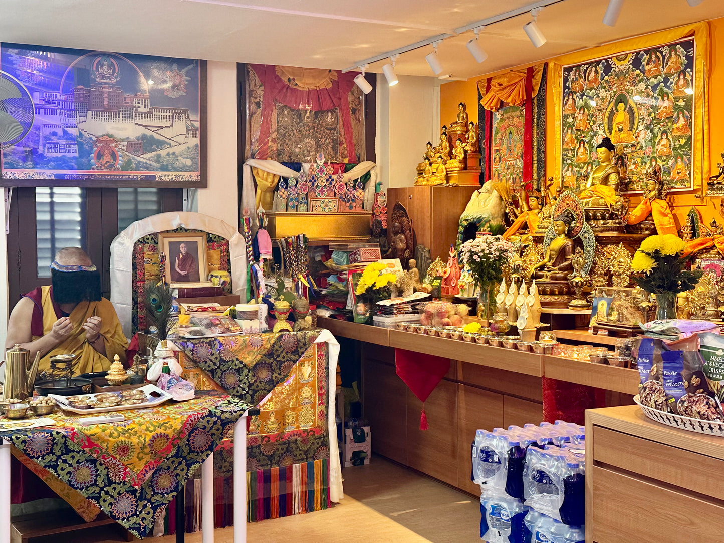 Lenchak Karmic Debt, 4 Element Torma & Protector Offering Puja