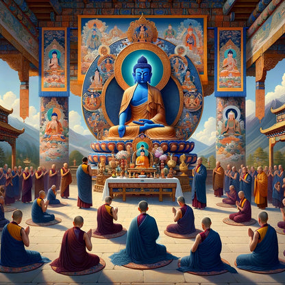 Medicine Buddha Long Life Annual Lamp (1 Name)  药师佛长寿年灯（1个）