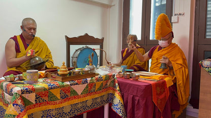 Torma Gyaltsak prayer ceremony at Tashi Gephelling Buddhist Centre