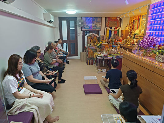 400 Offerings Puja (For Sickness, Evil Influences & Obstacle Clearing)  400供养法会（用于消除疾病、邪恶影响和障碍）