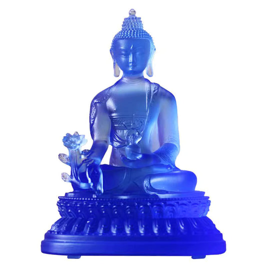 Medicine Buddha Statue (2 Names)  药师佛像（2个名字)