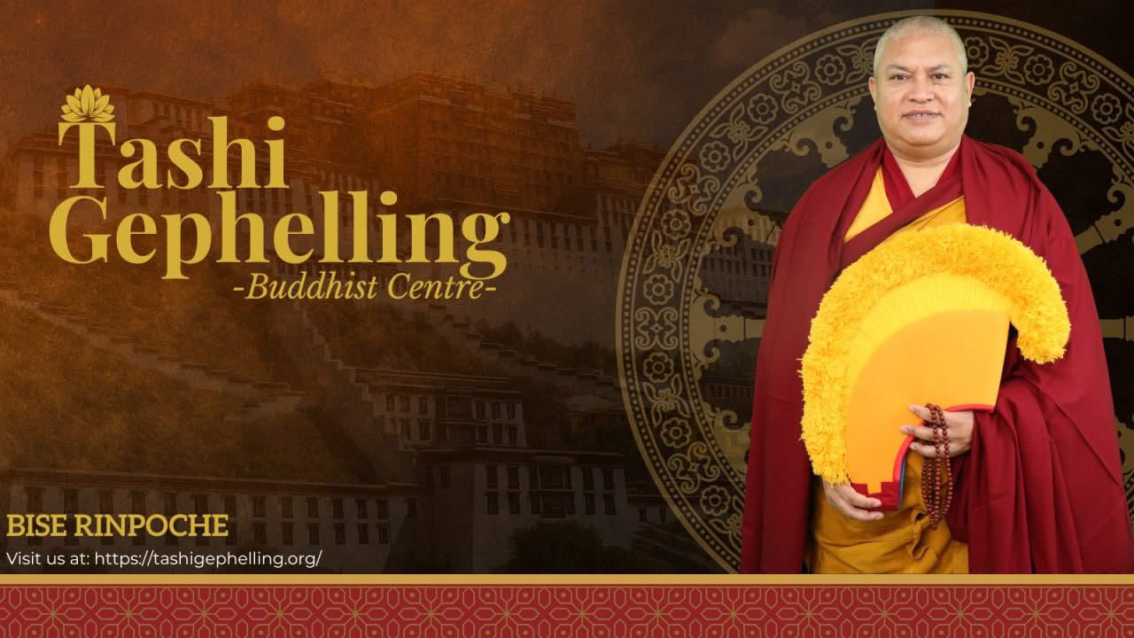 Bise Rinpoche, founder of Tashi Gephelling Buddhist Centre, a Tibetan Buddhist centre in Singapore