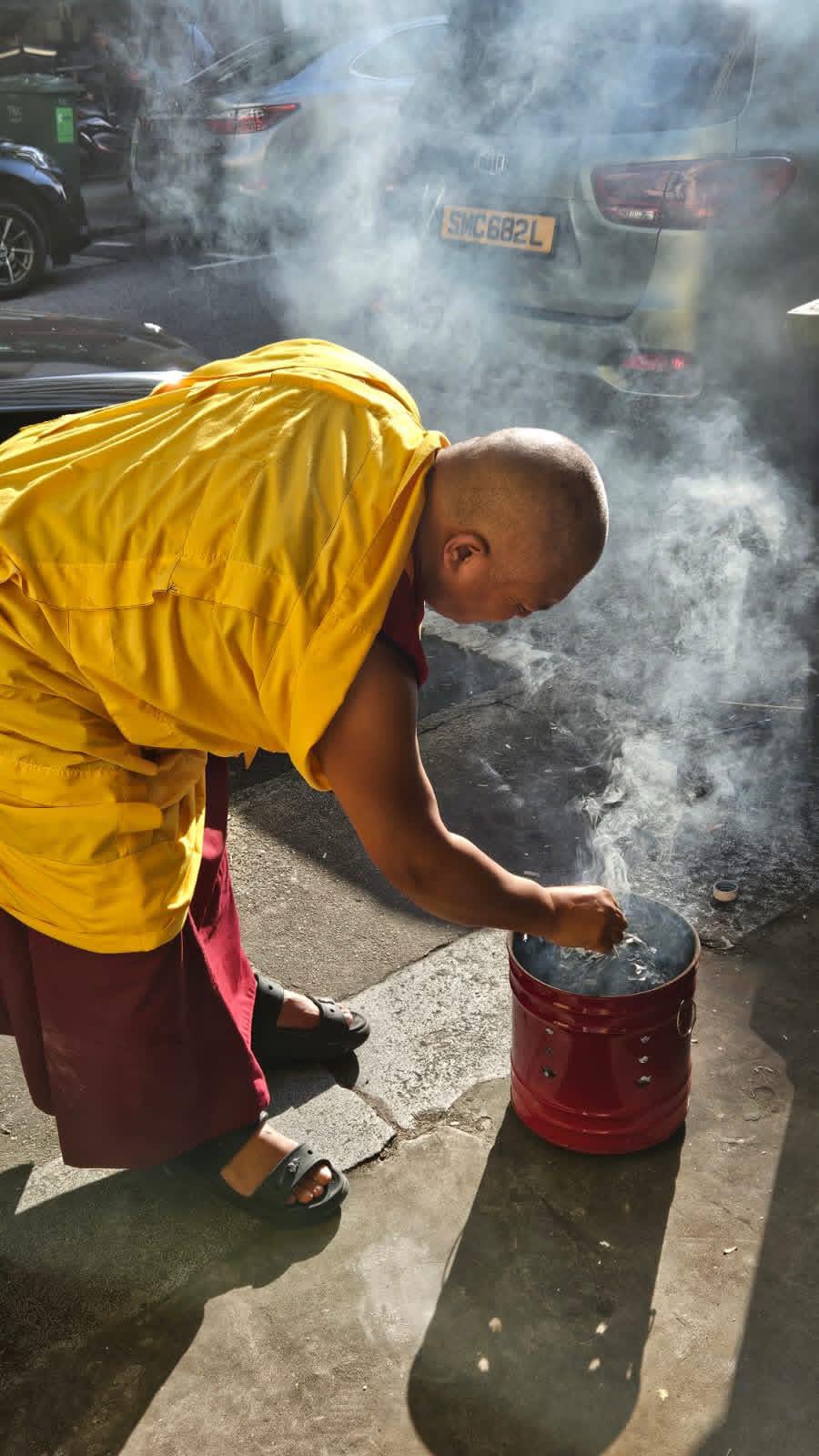 Smoke Offering Puja 上供下施烟供法会