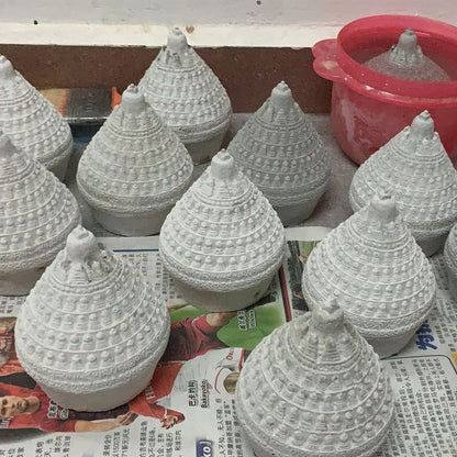 Construction of Namgyalma Stupa  建造南迦玛舍利塔