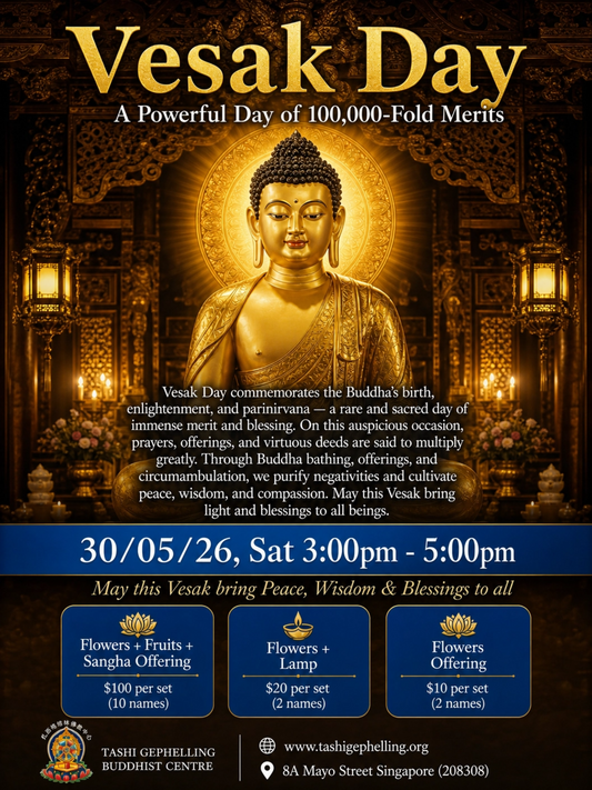 Vesak Day 2027 – Grand Thousand Namgyalma Offering 卫塞节千供尊胜佛母法会